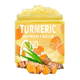 Turmeric Body Scrub,Deep Cleansing Exfoliating Scrub for Body,Hand and Foot,Moisturizing Face Body Scrub Skincare for Women and Men,12.3 Oz