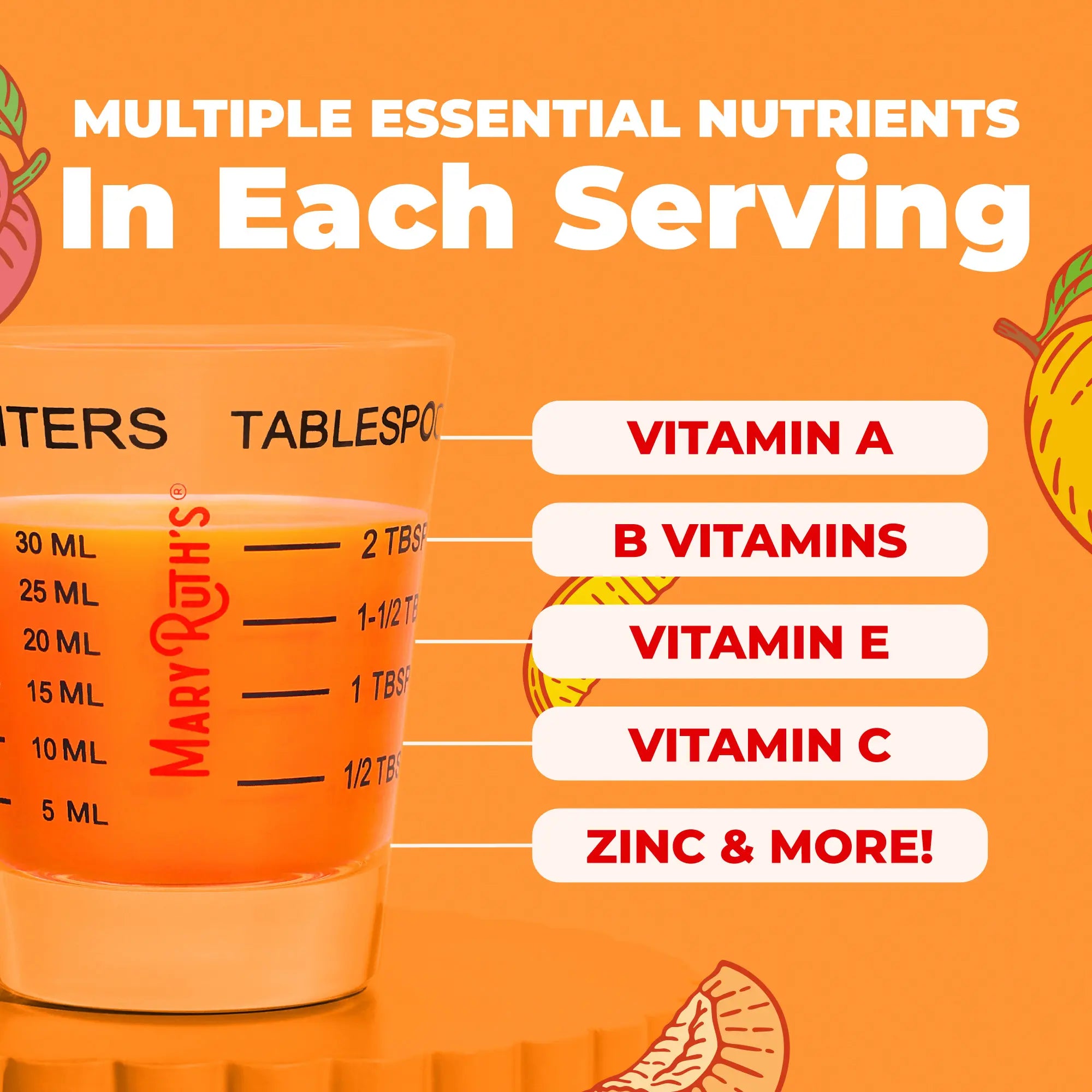 Maryruth'S Liquid Multivitamin + Hair Growth - Clinically Tested Lustriva for Thicker Hair in Women - Improve Facial Wrinkles - Vegan - 3-Pack, 30 Oz