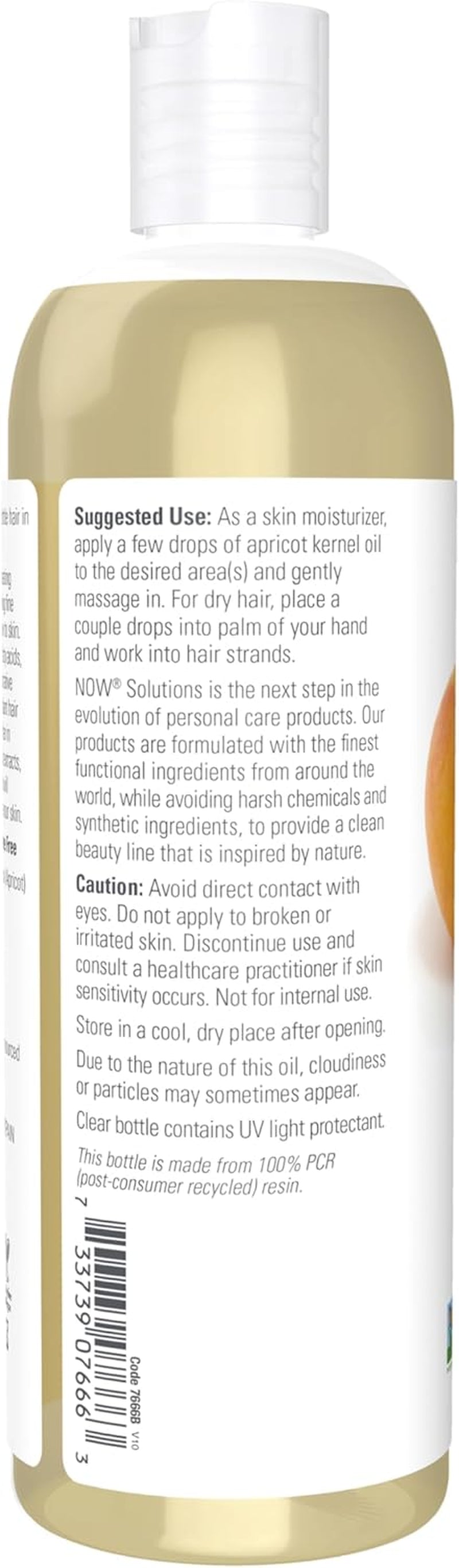 Solutions, Apricot Kernel Oil, Hair Moisturizer, Rejuvenating Skin Oil, Softens Fine Lines, 16-Ounce