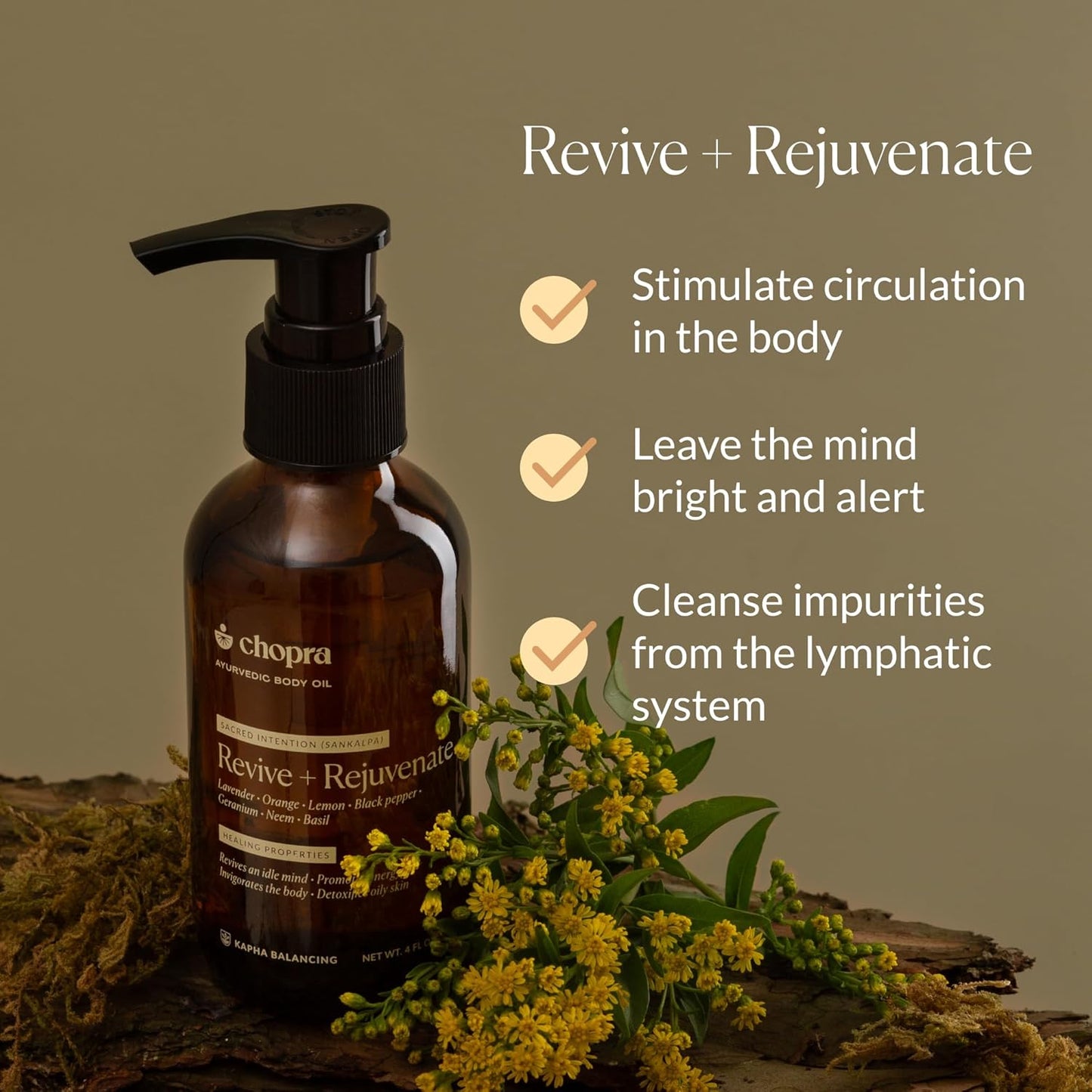 Ayurvedic Body Oil Trio | Sacred Intention (Sankalpa) | Healing Properties to Alleviate Dry Skin & Ground a Busy Mind