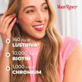 Maryruth'S Liquid Multivitamin + Hair Growth - Clinically Tested Lustriva for Thicker Hair in Women - Improve Facial Wrinkles - Vegan - 3-Pack, 30 Oz