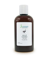 Australian Emu Oil | Triple Refined | 100% Pure & Natural Moisturizer for Skin & Hair Growth, Strengthener for Sensitive Skin, Body Oil | 8 Fl Oz